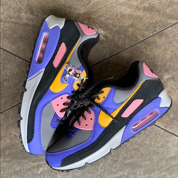 NIKE AIR MAX 90 QS Persian Violet/Pollen WMNS - Picture 16 of 16